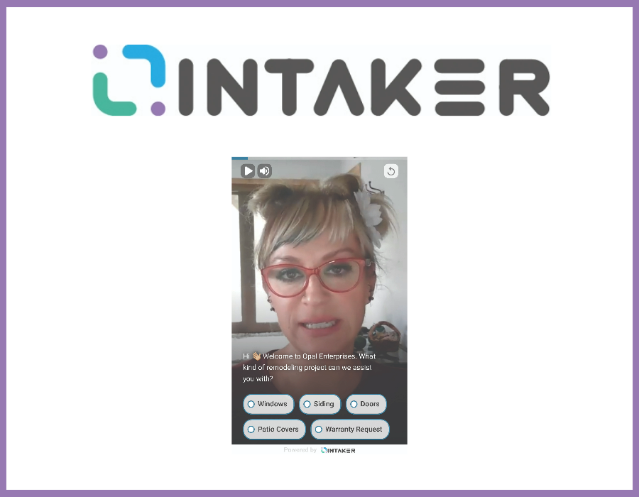 Intaker Video Live Chat