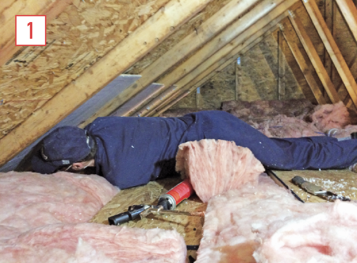 attic insulation how to
