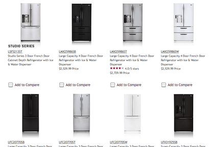 LG, Studio Series, Studio Series counter-depth refrigerators, 101 Best New Produ