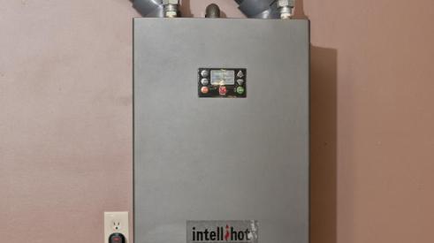 Intellihot tankless hot water system