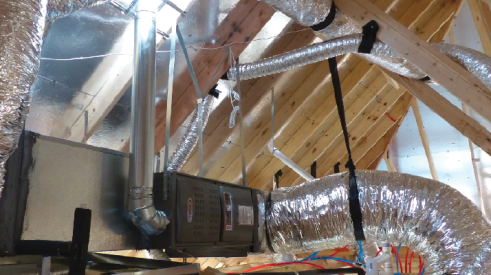 Rules for remodelers when installing flexbile ductwork
