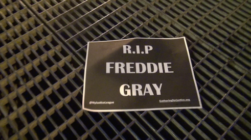 RIP Freddie Gray flyer
