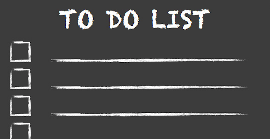 Client to-do list for future remodeling projects