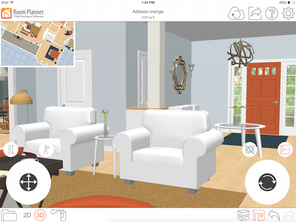 architect room planner virtual sketch