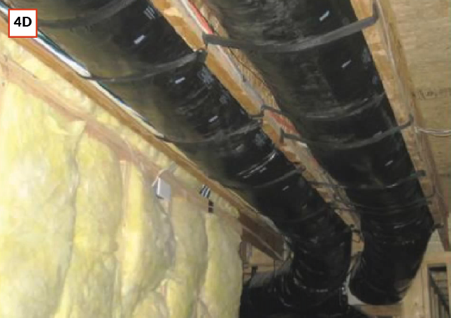 install flexible duct for heating and cooling