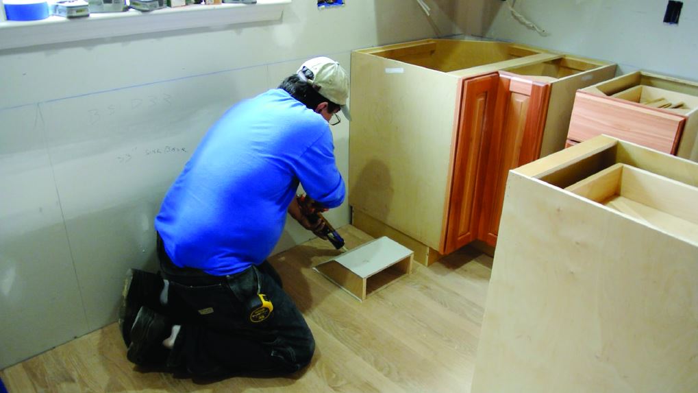 Build A Custom Toe Kick Deflector, Hvac Vent Under Kitchen Cabinet Doors
