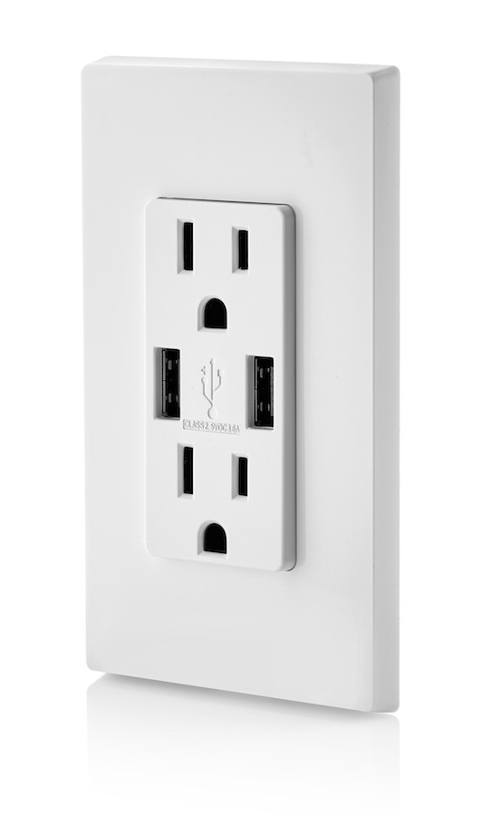 Leviton USB Charger/Tamper-Resistant Receptacle
