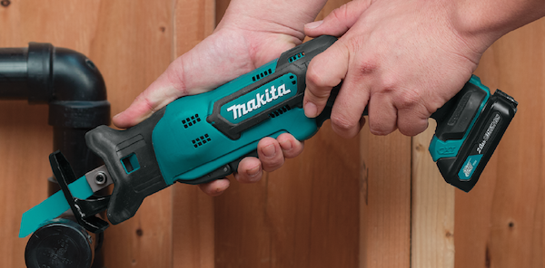 The Makita RJ03R1 Cordless Recipro Saw is compact and has several useful features