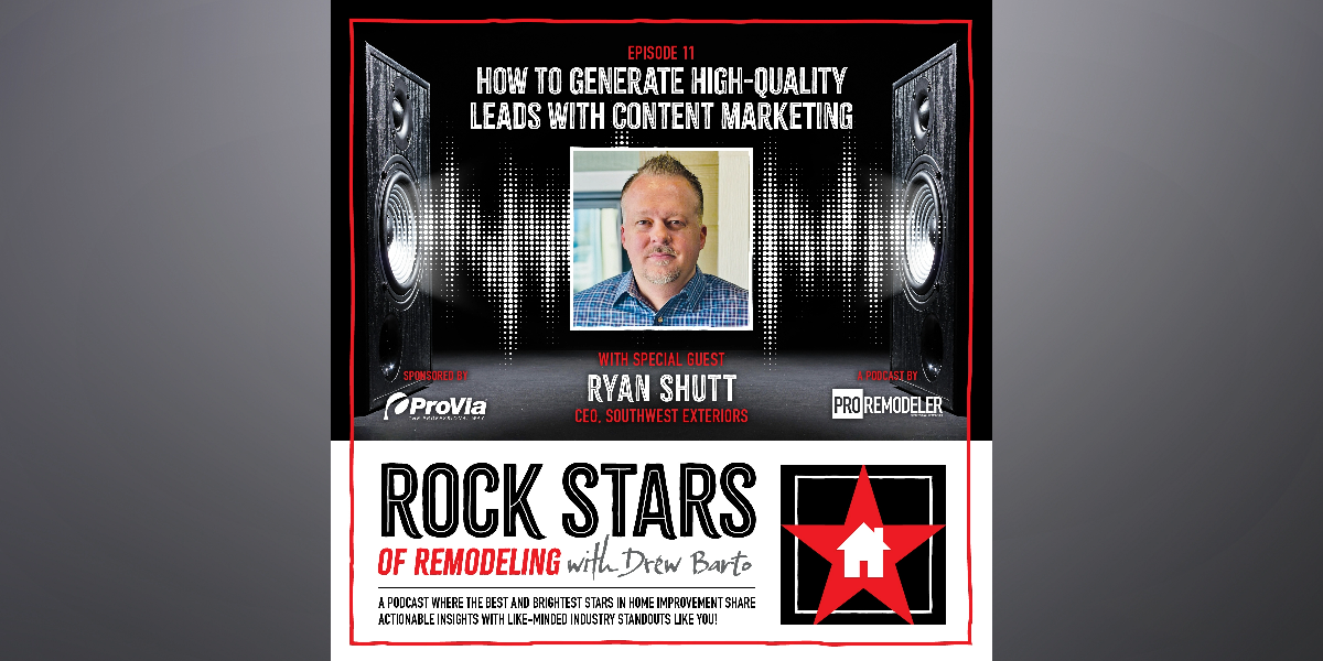 Southwest Exteriors CEO Ryan Shutt guest stars on Rock Stars of Remodeling podcast