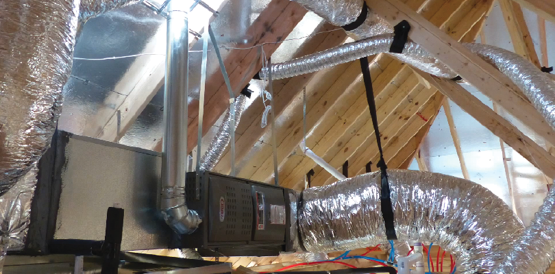 Rules for remodelers when installing flexbile ductwork