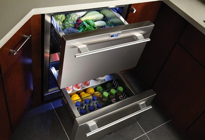 True Professional Undercounter Refrigerator Drawers