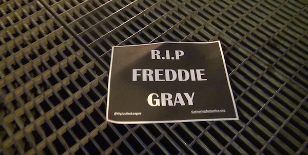 RIP Freddie Gray flyer