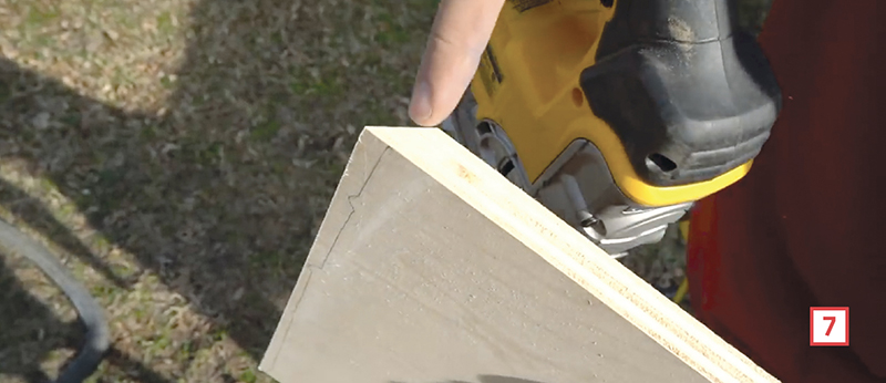 how to scribe brick to wood