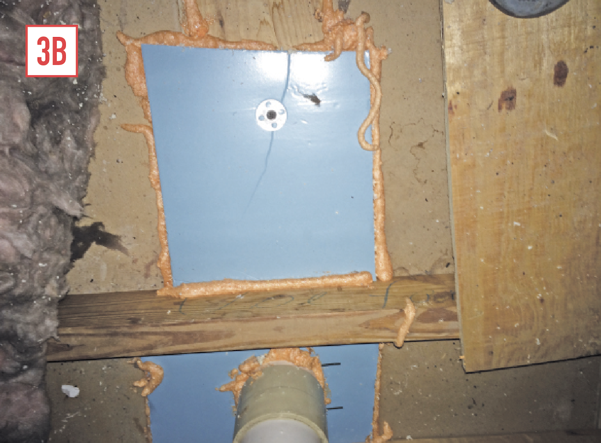 existing attic insulation