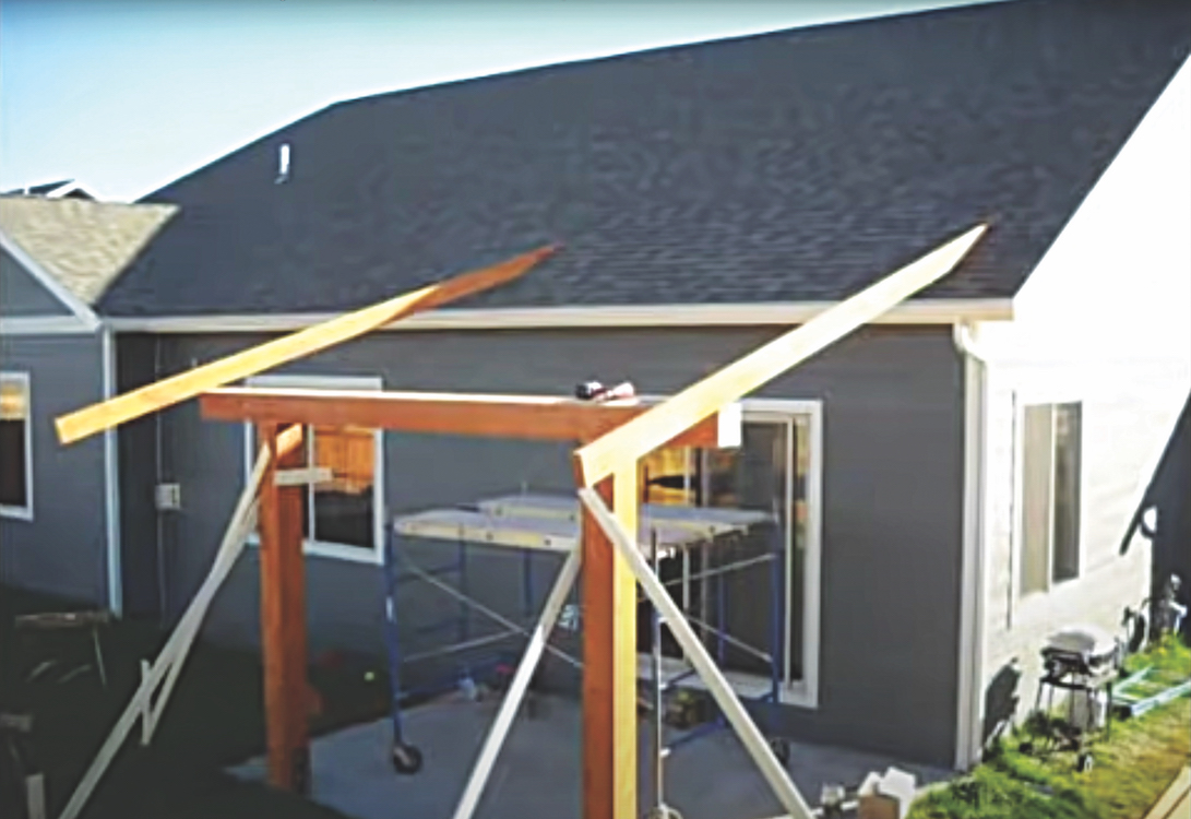 build patio roof