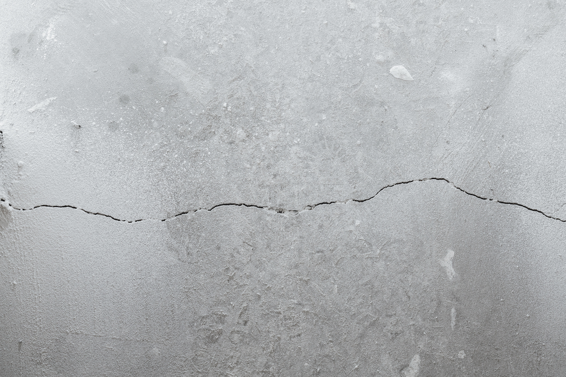 shrinkage crack filling in cracks for concrete