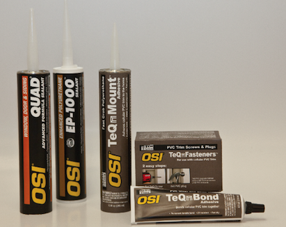 OSI, TRIMTeQ, cellular PVC trim installation system, 101 best new products