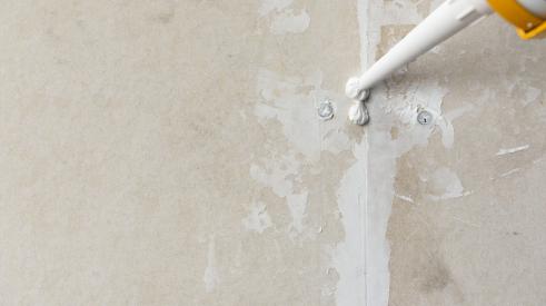 caulking can be a messy job for remodelers