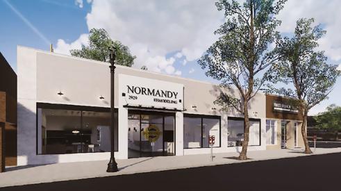 normandy remodeling's new showroom