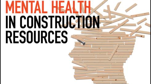 mental health in construction resources