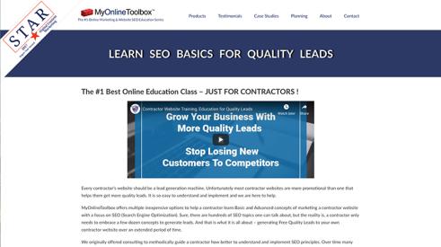 a marketing and seo tool built for remodeling contractors 