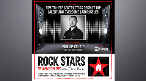 Rock Stars of Remodeling podcast guest The Home Doctor CEO Phillip Gehrig