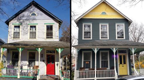 Siding Restoration on a Historic Home