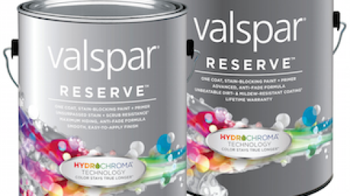 Valspar has two new additions to its line of Reserve paints.