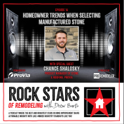 ProVia Product Manager of Stone & Roofing Chance Shalosky