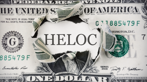 helocs are tax deductible if used for substantial home improvement, according to irs