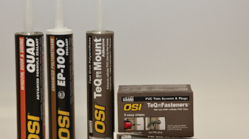 OSI, TRIMTeQ, cellular PVC trim installation system, 101 best new products